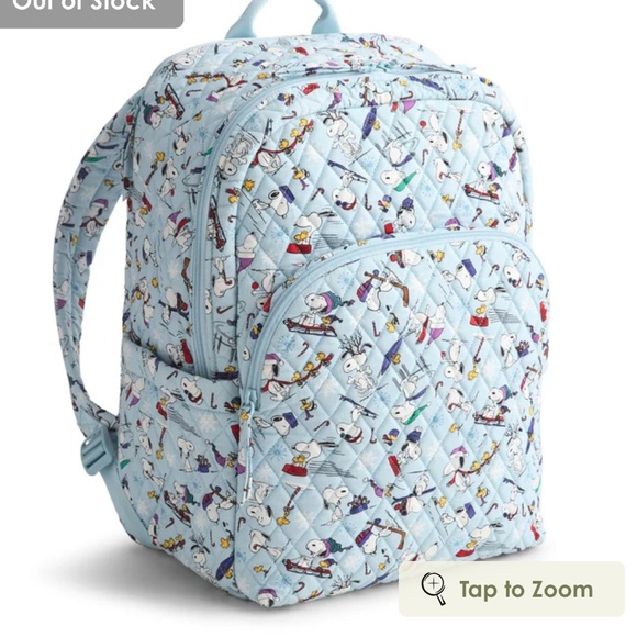 Vera Bradley Handbags - VB X Peanuts Essential Large Backpack NWT